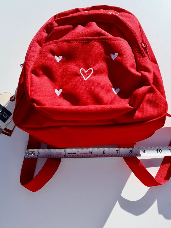JanSport Half Pint Miniature Bag - Red Party Hearts main image 4
